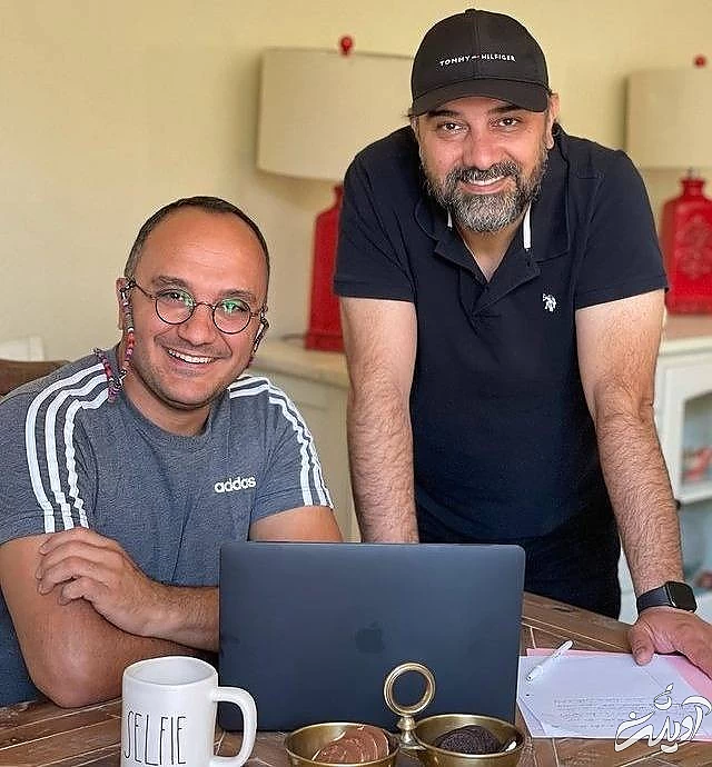 تبریک برزو ارجمند برای تولد احسان کرمی برزو ارجمند و احسان کرمی